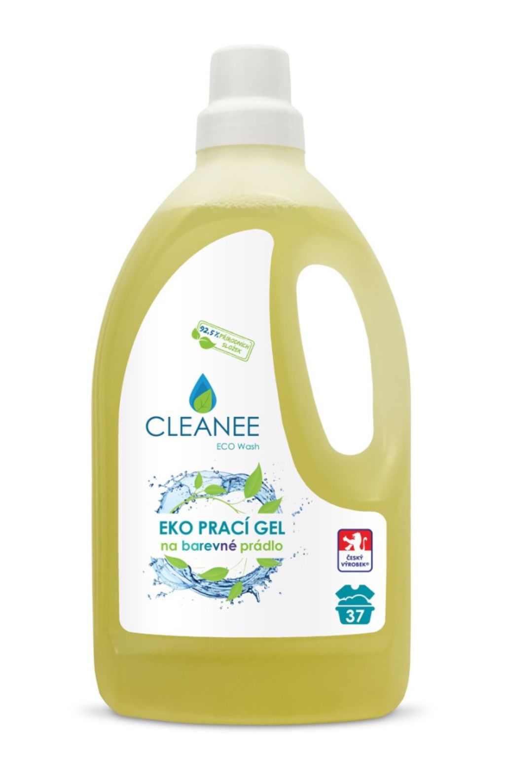 Levně CLEANEE EKO Prací gel na barevné prádlo 1,5L