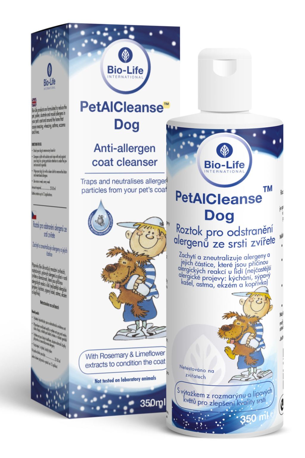 Levně BIO-LIFE Petal Cleanse dog – odstraňovač alergenů ze srsti psů
