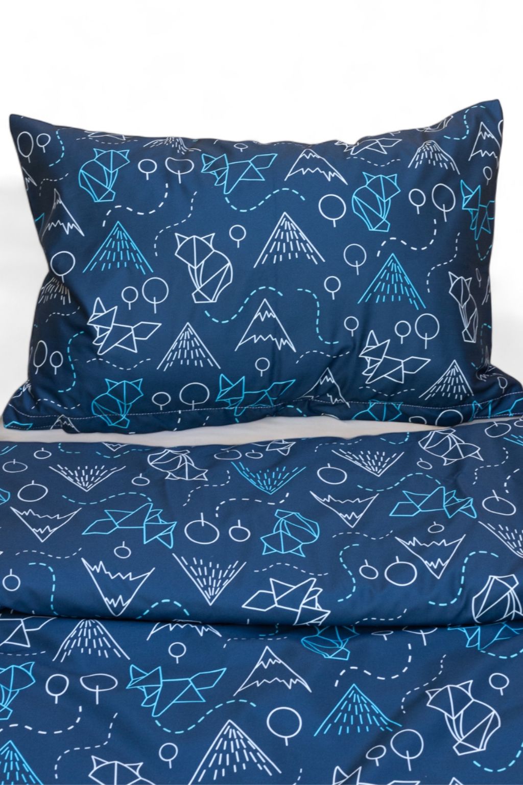 Dětské povlečení do postýlky Nanobavlna vzor lišky