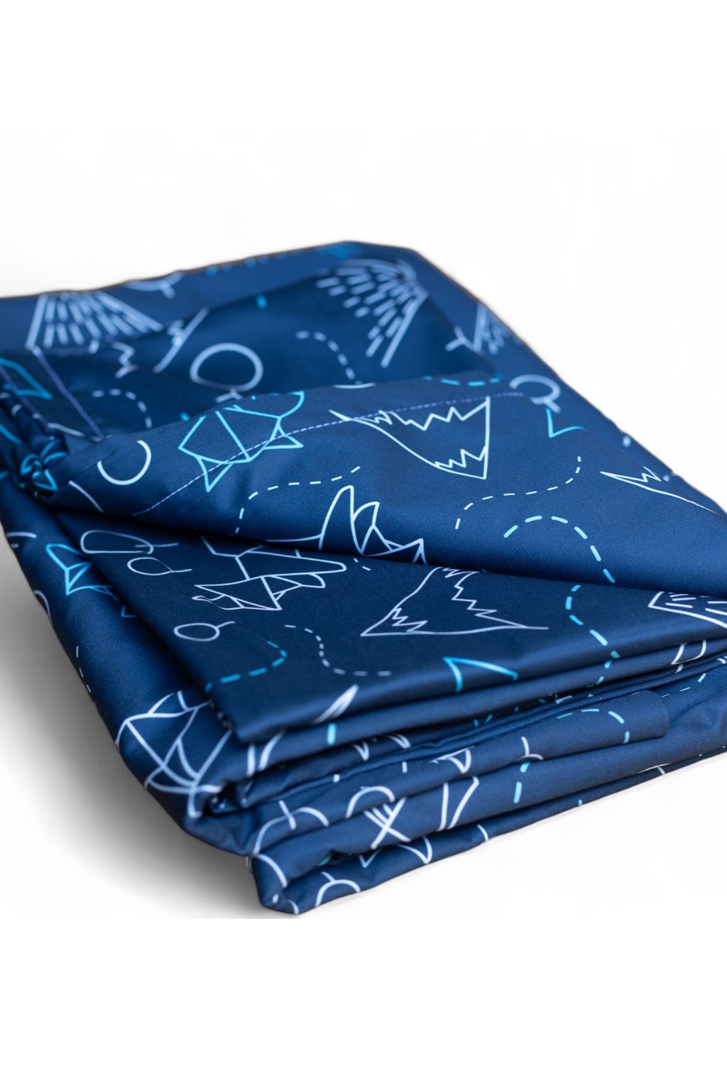 nanoSPACE Dětské prostěradlo pro alergiky na matraci do postýlky – s gumou | Nanobavlna® – vzor lišky Rozměry: 60 x 120 x 10 cm