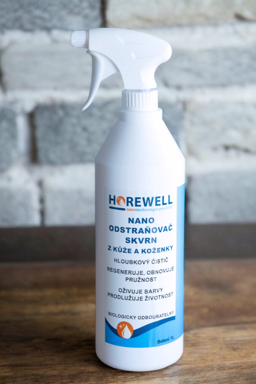 Levně Horewell Nano odstraňovač skvrn z kůže a koženky 1 l