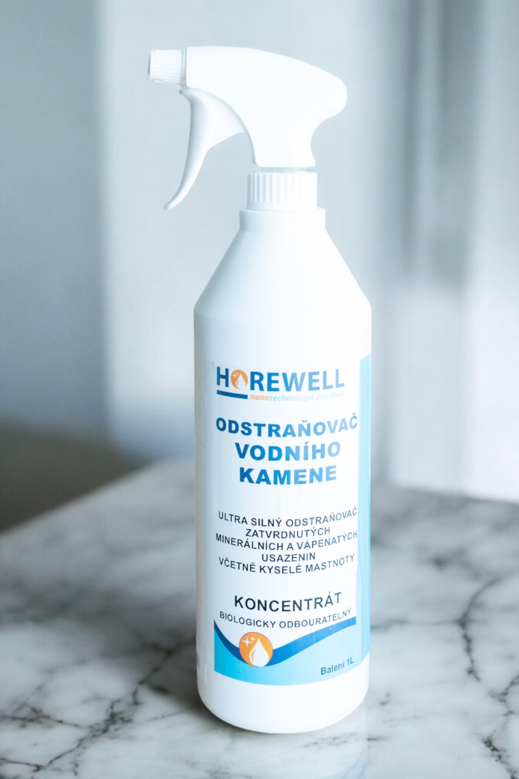 Horewell Nano odstraňovač vodního kamene - koncentrát 1 l