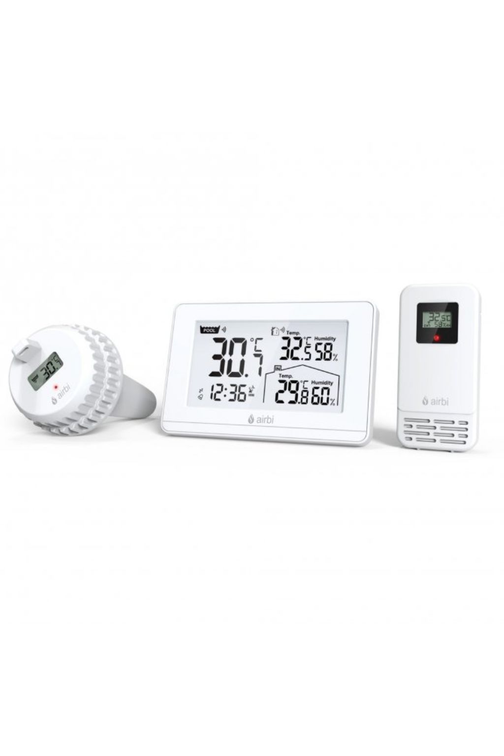 Bezdrátový bazénový teploměr Airbi POOL