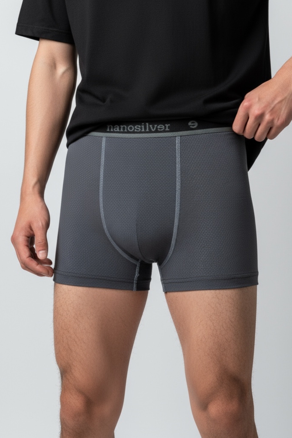 Levně nanosilver® Termo boxerky nanosilver s gumou