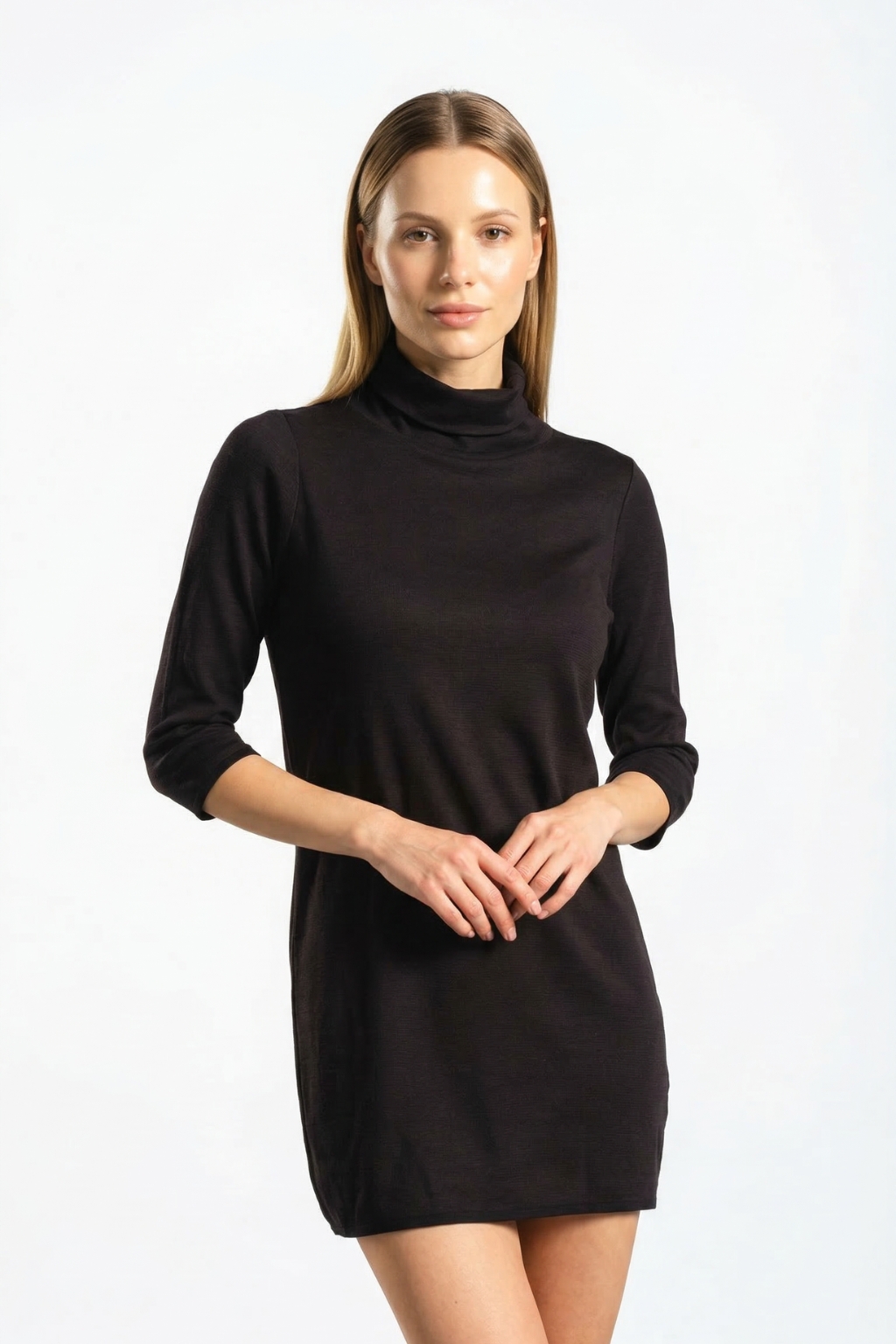 Levně Černé minišaty Myra – nanoSPACE by LADA