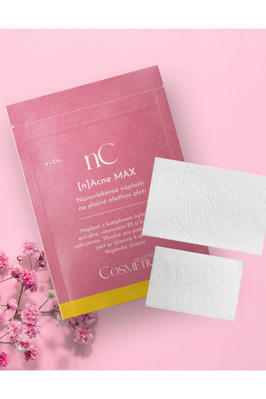 [n]Acne MAX Nanovlákenné náplasti na plošné ošetření