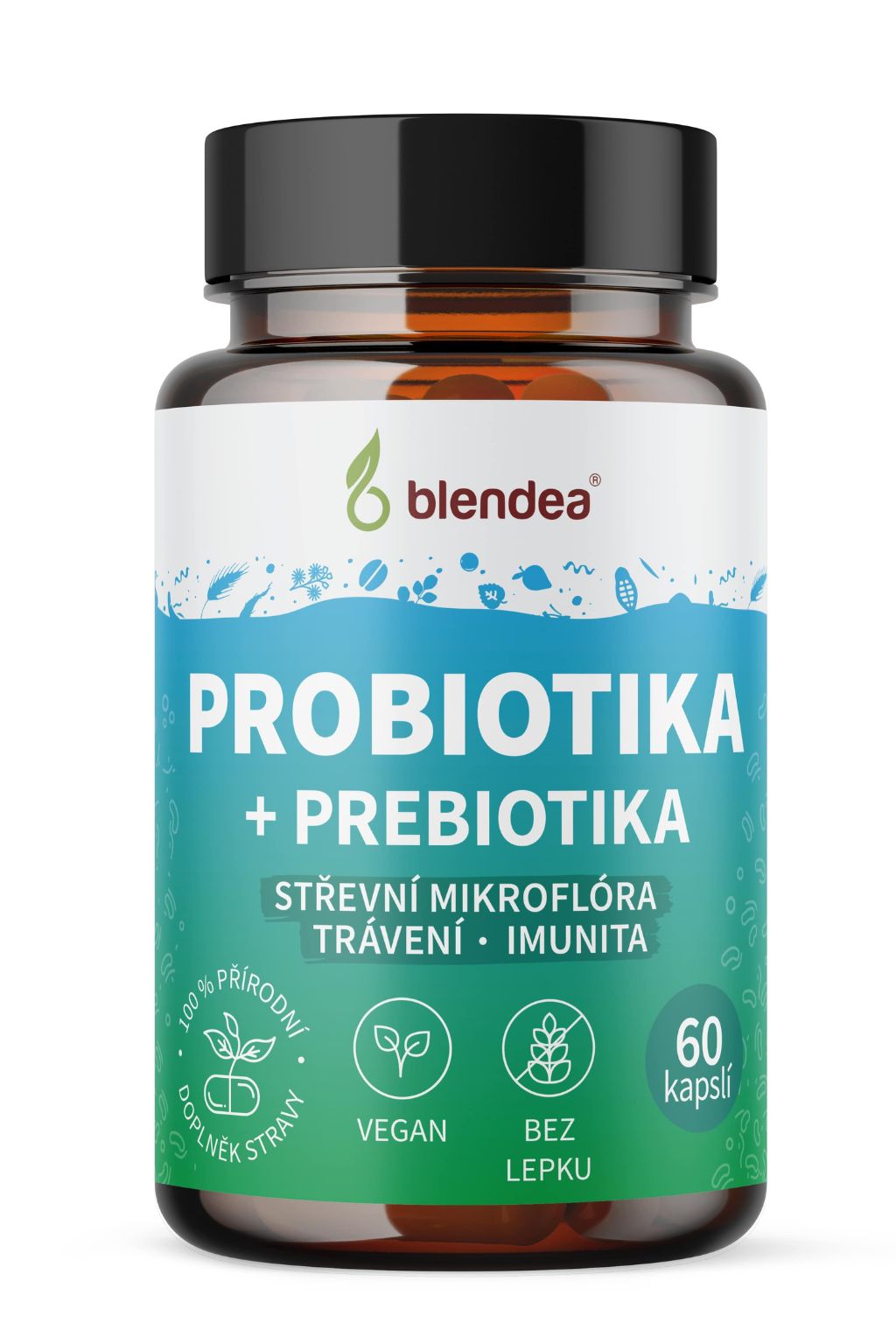 Levně Blendea Probiotika a Prebiotika 60 kapslí
