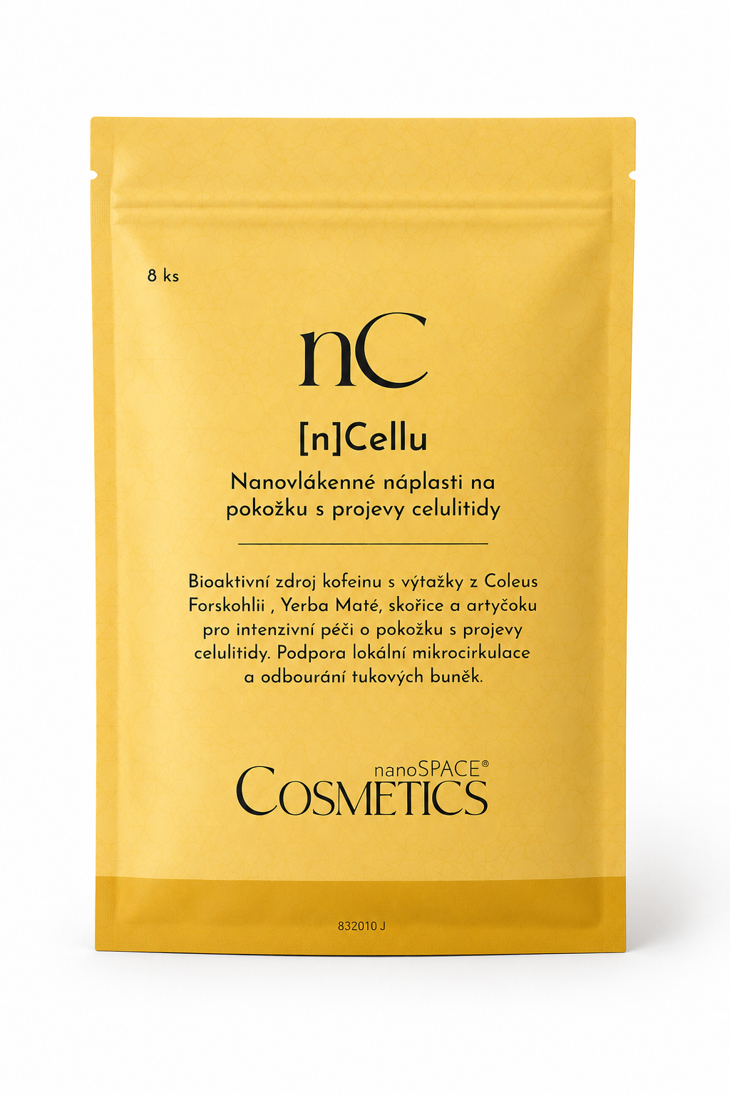 [n]Cellu Nanovlákenné náplasti na pokožku s projevy celulitidy nanoSPACE Cosmetics
