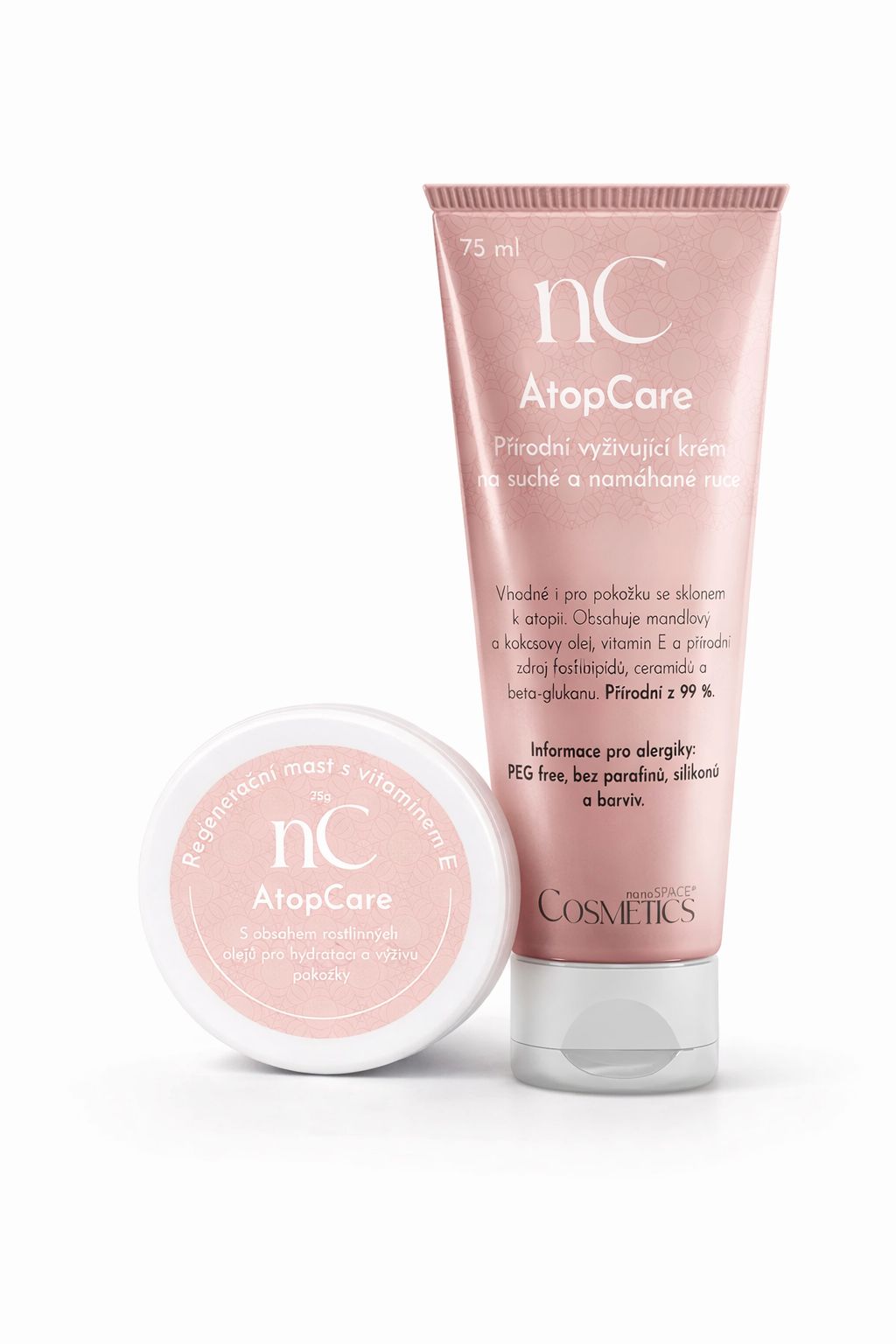 Levně nanoSPACE Cosmetics Výhodná sada na suché ruce AtopCare