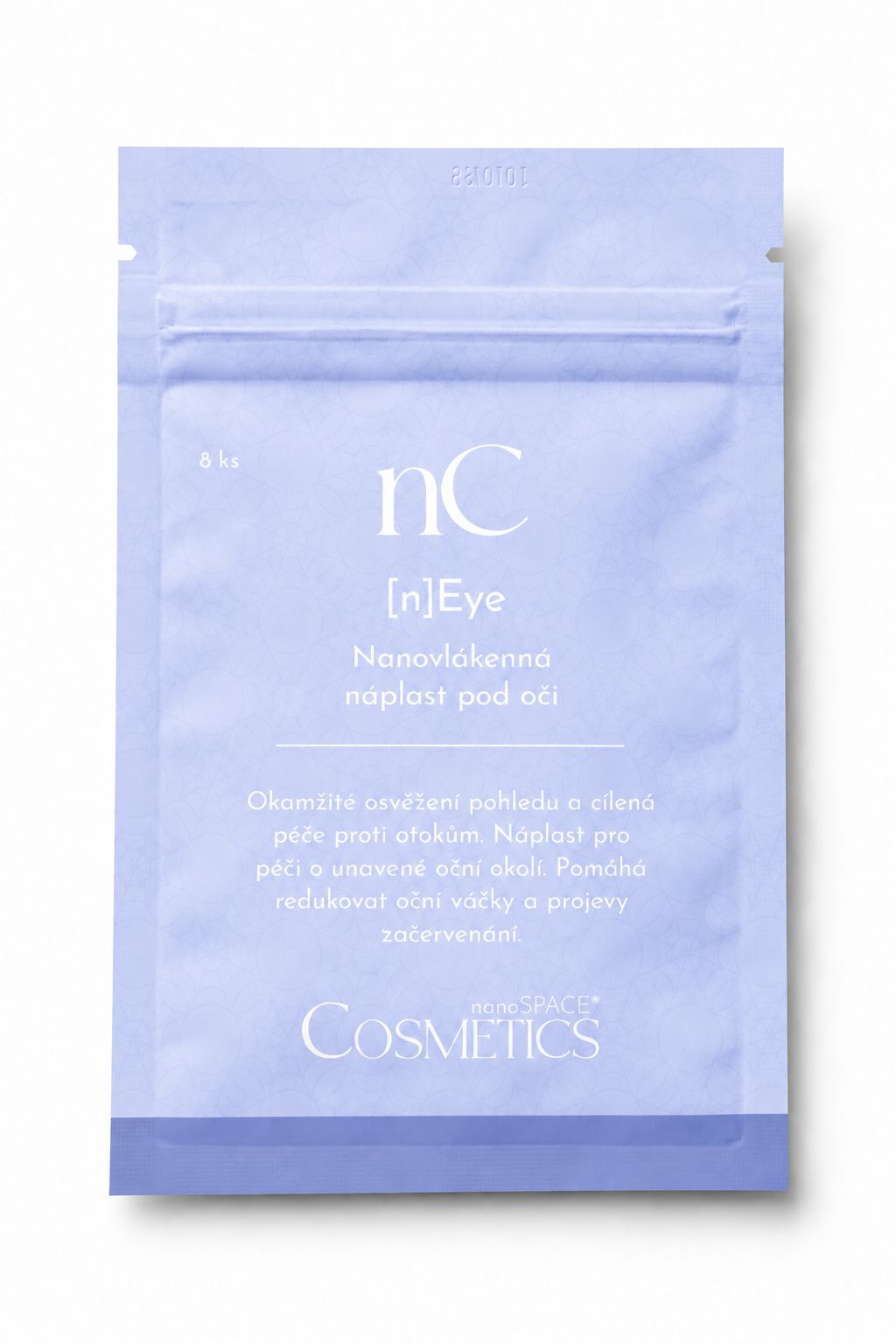 [n]Eye Nanovlákenná poodoční maska na kruhy pod očima nanoSPACE Cosmetics