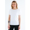 Dámske tričko nanosilver BAT2 - vhodné na jogu biele