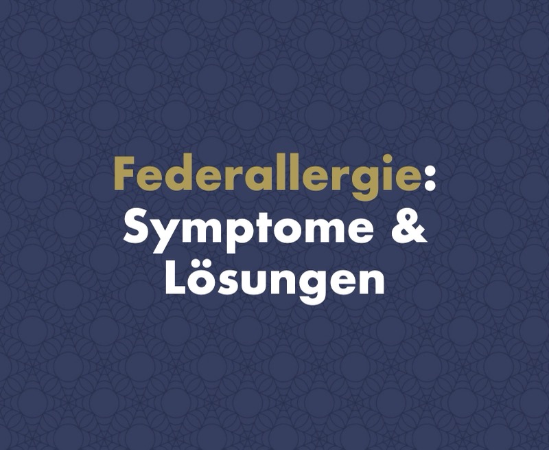 Feder- bzw. Daunenallergie: Symptome, Ursachen und ruhige Nächte