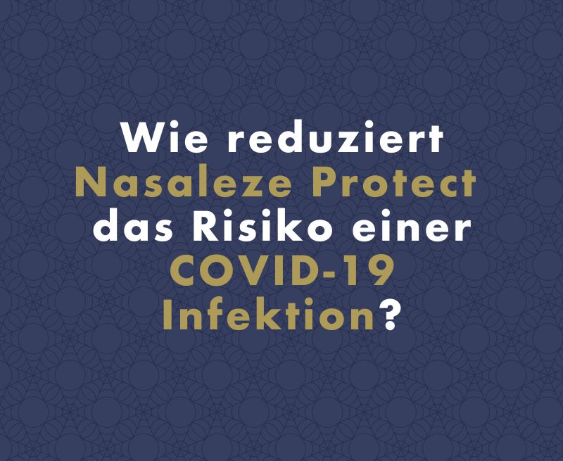 Wie reduziert Nasaleze Protect das Risiko einer Coronavirus-Infektion (COVID-19)?