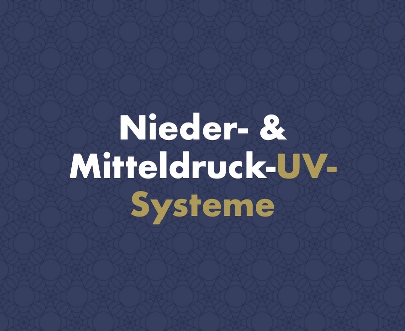 Niederdruck- und Mitteldruck-UV-Systeme: Welche Technik hält Ihr Wasser wirklich sauber?
