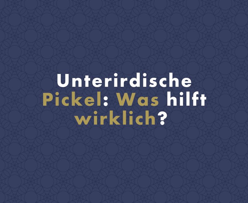 Unterirdische Akne: Was hilft bei Pickeln, die man nicht ausdrücken kann
