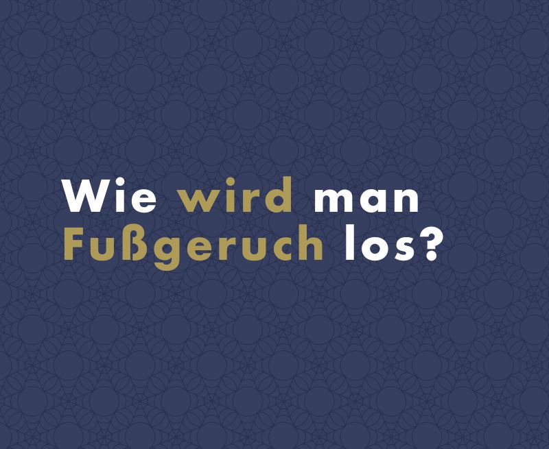 Wie wird man Fußgeruch los? Hygiene und Silbersocken helfen Ihnen dabei