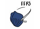 FFP3-Nanofasermasken