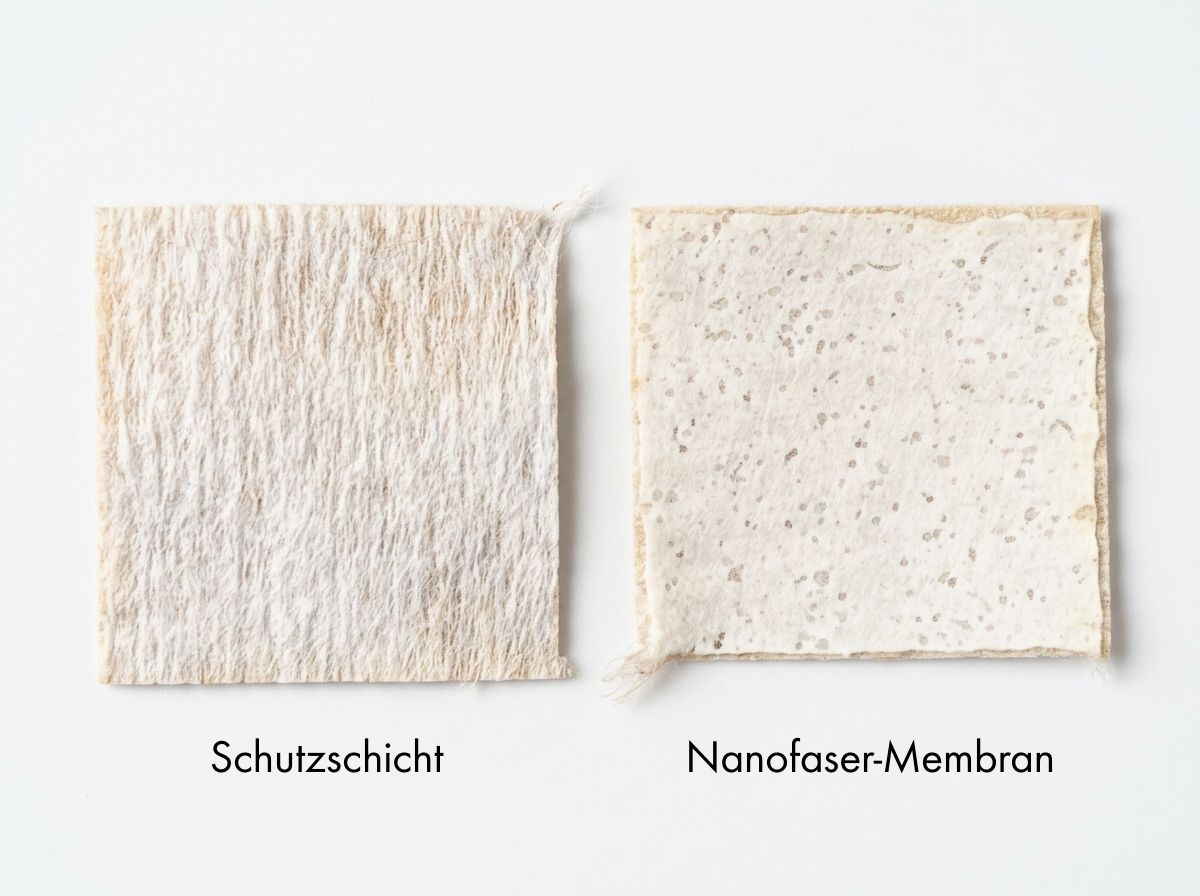 Schutzschicht-vs-Nanofaser-Membran
