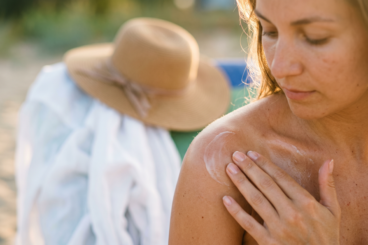 Panthenol nach dem Sonnenbad – Beruhigung geröteter und gereizter Haut