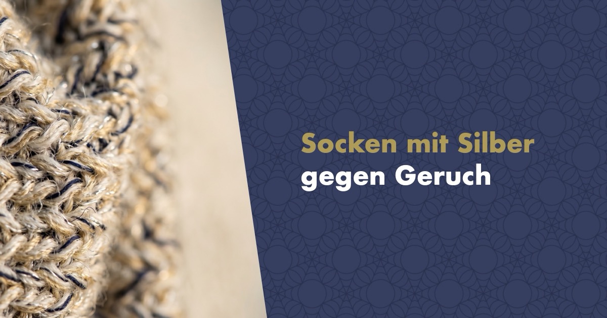 Socken mit Silber: So bleiben Ihre Füße den ganzen Tag geruchsfrei