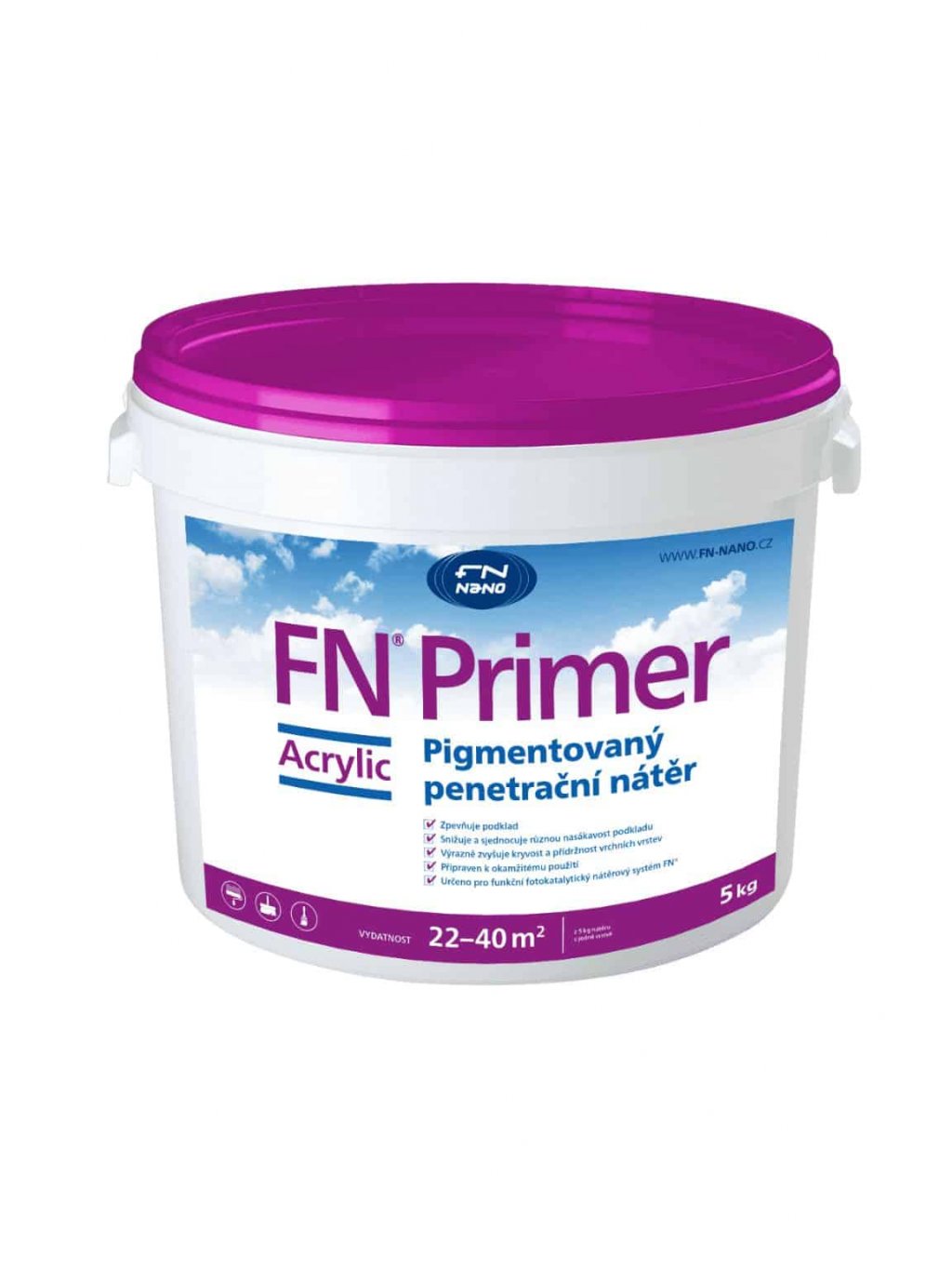 Pigmentierte Penetrationsbeschichtung FN NANO® Primer Acrylic