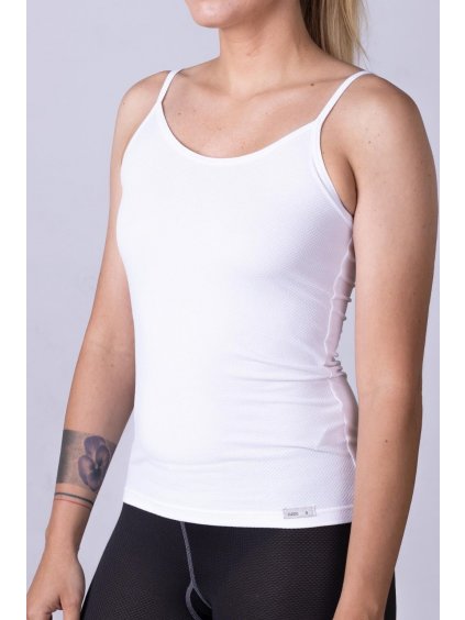 nanosilver® Weißes Damen Thermo-Unterhemd  Thermo-Unterhemd / Ultraleicht