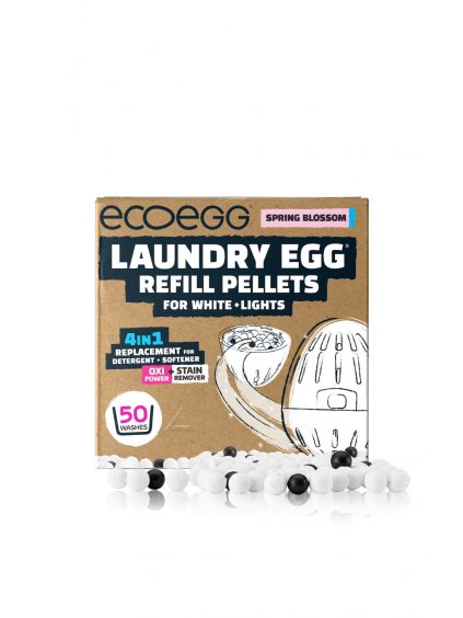 Nachfüllpack für EcoEgg Waschei für weiße Wäsche - Frühlingsblumen  50 Waschgänge