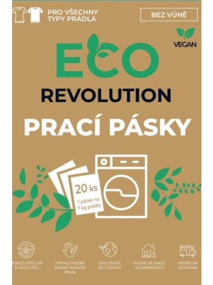 EcoRevolution Washblätter ohne Duft