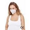 Nanovlákenný respirátor FFP2 Nano Med. Clean – bílý (Barva Bílá, Balení 5 ks)