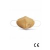 Nanovlákenný respirátor FFP2 Nano Med. Clean - tělový (Barva tělová, Balení 10 ks)
