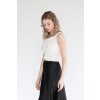 Bílý designový top Tulum - nanoSPACE by LADA (Velikost 36)