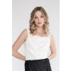 Bílý designový top Tulum - nanoSPACE by LADA (Velikost 36)