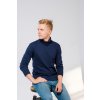 Blauer Herren-Rollkragenpullover Banff – nanoSPACE by LADA