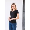 Schwarzes damen T-Shirt BASIC – nanoSPACE by LADA