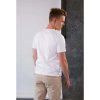 Weißes Herren T-Shirt BASIC – nanoSPACE by LADA