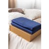 Nanocotton®-Bettwäsche für Allergiker – blau 1+1 (140x200 / 140x220, 70x90cm)  Baumwollsatin nanoSPACE Blue