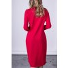 Rotes minimalistisches Kleid Berlin – nanoSPACE by LADA