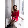 Rotes minimalistisches Kleid Berlin – nanoSPACE by LADA