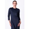Schwarzes minimalistisches Kleid Berlin – nanoSPACE by LADA