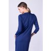 Blaues minimalistisches Kleid Berlin – nanoSPACE by LADA