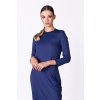 Blaues minimalistisches Kleid Berlin – nanoSPACE by LADA