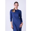 Blaues minimalistisches Kleid Berlin – nanoSPACE by LADA