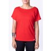 Rotes Yoga-T-Shirt für Frauen – nanosilver® BAT2