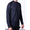 nanosilver® Herren Thermo T-Shirt Schwarz mit Merinowolle  für Wintersports geeignet