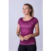 nanosilver® Damen T-Shirt ACTIVE Plastic Dunkelrosa mit kurzen Ärmeln