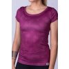 nanosilver® Damen T-Shirt ACTIVE Plastic Dunkelrosa mit kurzen Ärmeln