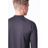 nanosilver® Herren Thermo T-Shirt Anthrazit mit Raglanärmeln  Ultraleicht / Unterwäsche für Wintersports