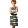 Sommer Kleid Oslo Summer – Monstera – nanoSPACE by LADA  Ultraleichtes Material