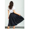 Černá sukně Andira – nanoSPACE by LADA (Velikost S)