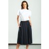 Černá sukně Andira – nanoSPACE by LADA (Velikost S)